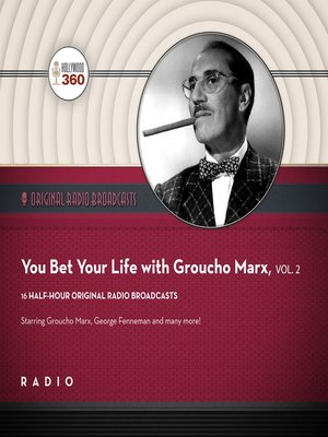 cover image of You Bet Your Life with Groucho Marx,  Volume 2